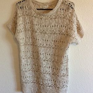 NWOT Tan light sweater