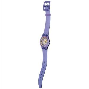 Swatch skin purple jelly watch