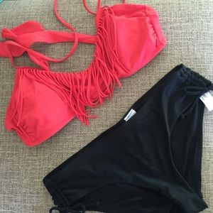 Fringe bikini TOP