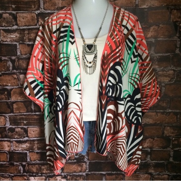 Milkyway Tops - Milkyway tropical kimono/coverup ✨Host Pick✨