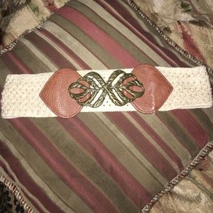 Cute leaf waist belt