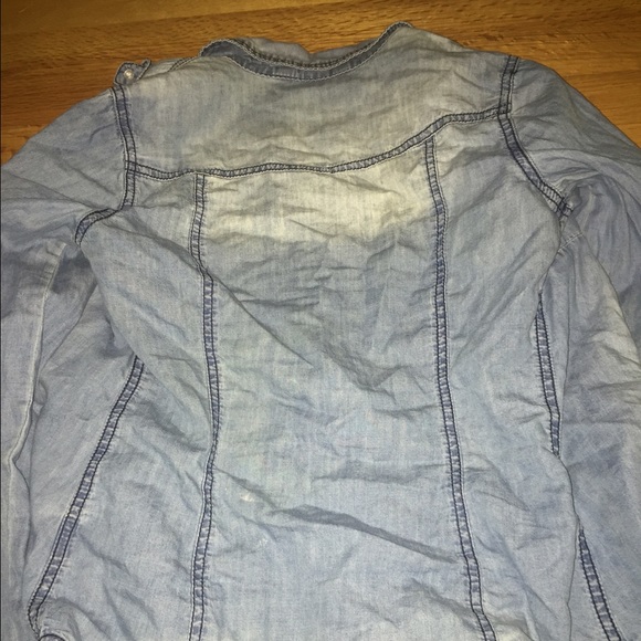 Denim button up - Picture 3 of 3