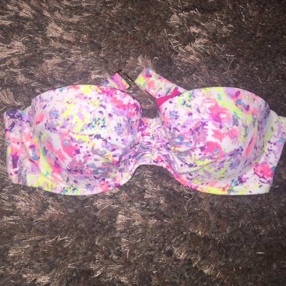 strapless bikini top