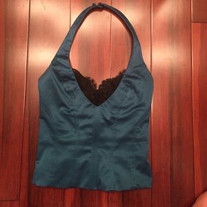 Bebe teal Corset sexy!! 👀