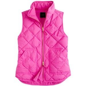 J. Crew Bright Pink Vest