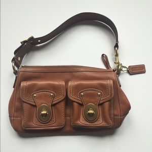 Coach leather purse