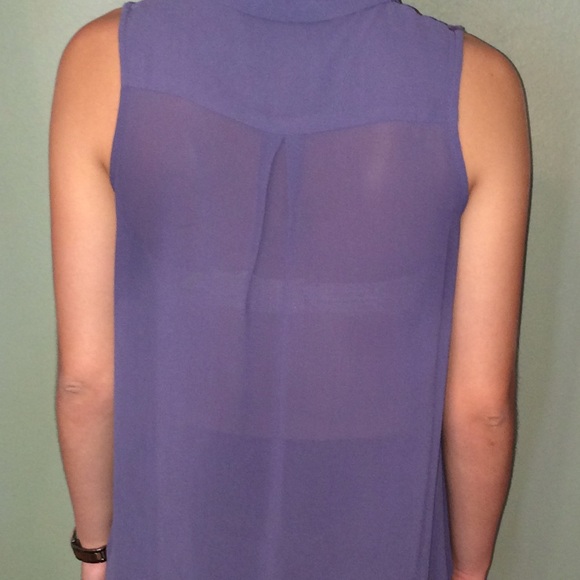 Blue button down - Picture 2 of 2