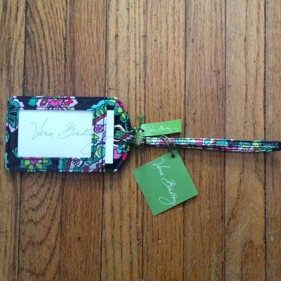 Vera Bradley luggage tag