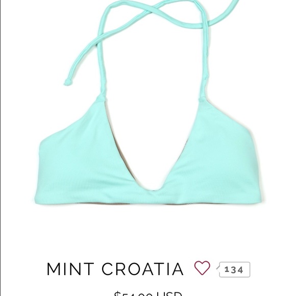 MINT CROATIA MIDORI BIKINI TOP (SMALL)