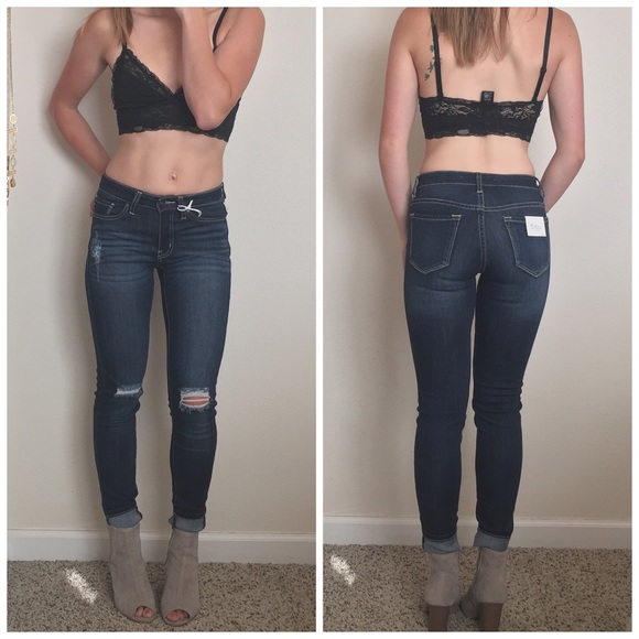 Henderson • Distressed Dark Wash Skinny - Picture 3 of 3