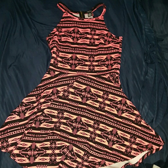 Aztec design dress