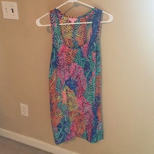 Lilly Pulitzer Betty Dress in Electric Feel-Size L