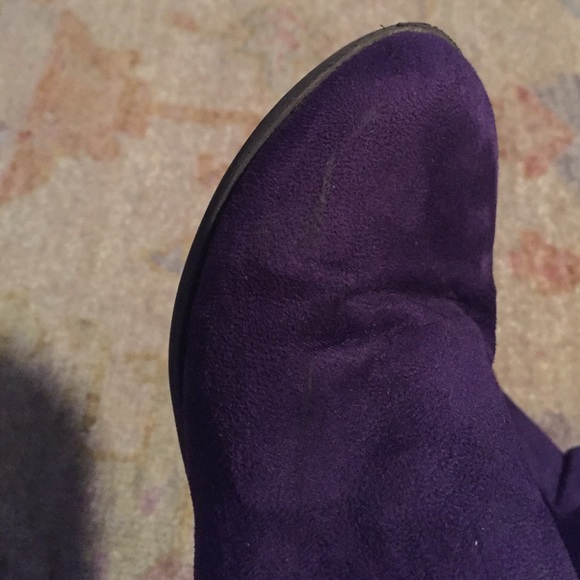 Unique purple boots from Comfort View - Picture 4 of 4