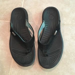 Crocs flip flops