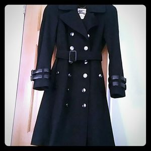 Burberry London Wool Cashmere Trench Coat