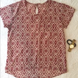 SOLD. Patterned blouse
