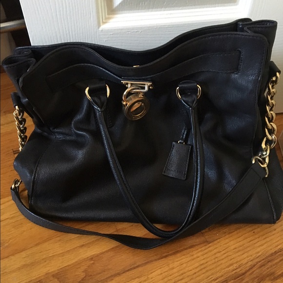 Michael Kors large Hamilton Tote (black)