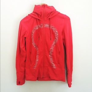 Lululemon Define Jacket- Coral, Size 4
