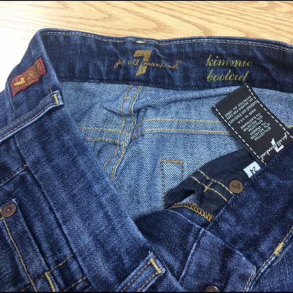 7 FOR ALL MANKIND: Kimmie bootcut - size 24 - Picture 4 of 4