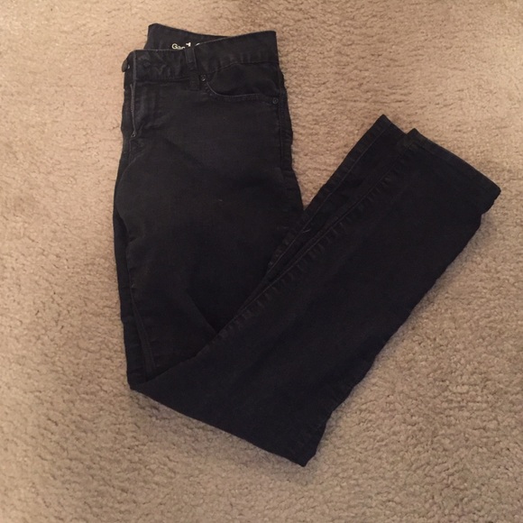 Gap, black skinny jeans