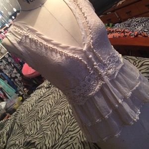 Lace vest/top