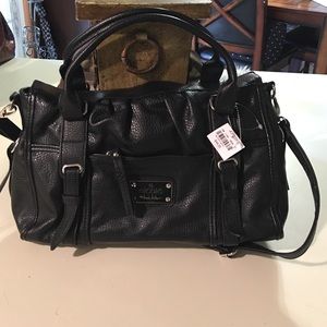 Nicole Miller black purse