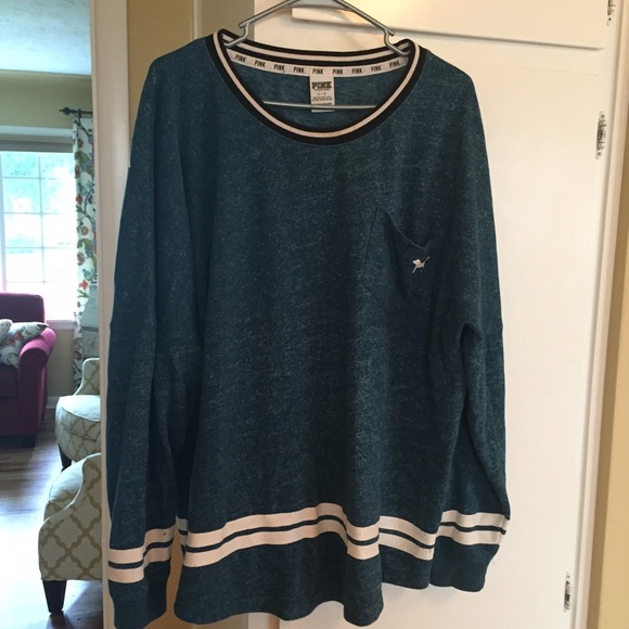 Pink! Crew neck