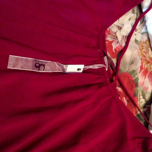 BOHO BURGUNDY PERFECT DRESS NWT!!! - Picture 3 of 4