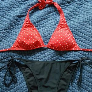 ROXY Swim Top/ Forever 21 swim bottom