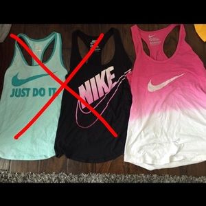 Pink Nike Tank Top