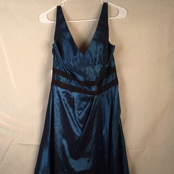 NWTJasmine Couture Blue Prom/Bridesmaid Dress