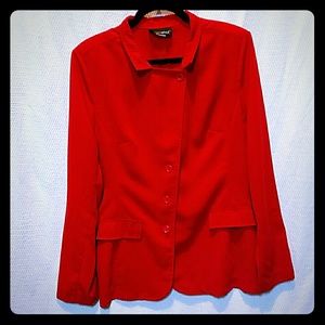 Red blazer