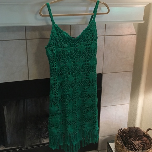 Flirty green summer dress!