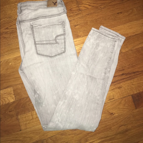 Gray American Eagle Jeans