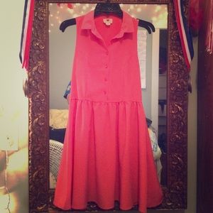 Button up dress