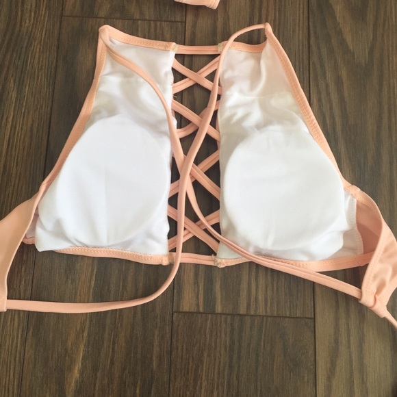 Last One - Criss Cross Pink Bikini - Picture 3 of 3