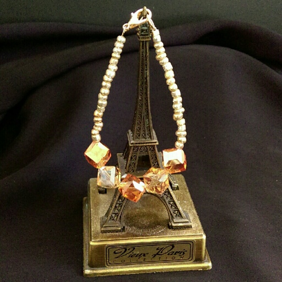 Orange & Gold Bracelet - Picture 2 of 4