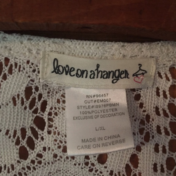 Crochet and Lace Vest - Picture 3 of 4