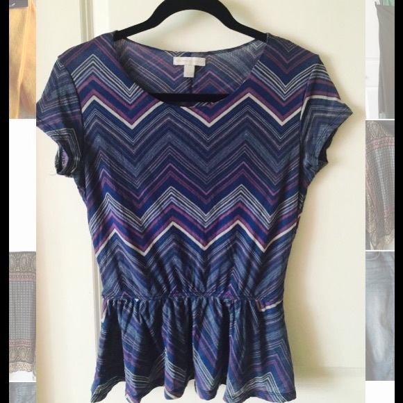 New York & Company Stripped Top