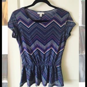 New York & Company Stripped Top