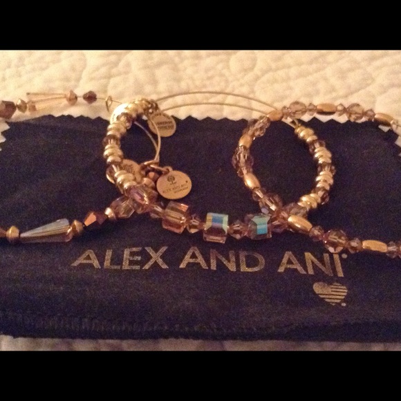 NEW Alex and Ani...SET OF THREE.. ( without tags )