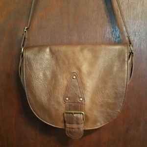 Crossbody saddle boho purse
