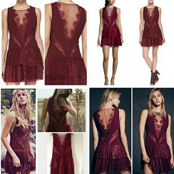 Free People Black Dove Mini Dress - Picture 2 of 3
