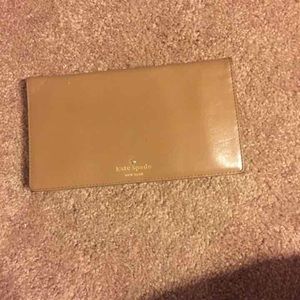 Brown authentic Kate Spade wallet