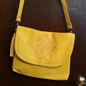 Crossbody boho embroidered  purse