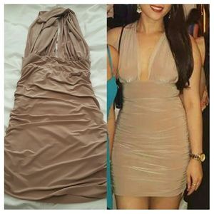 Venezia CrossBack Ruched Dress