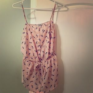 Pink Tank top blouse