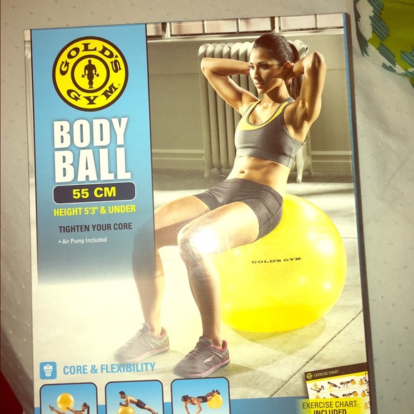 ❤️SOLD❤️NEW in box exercise ball