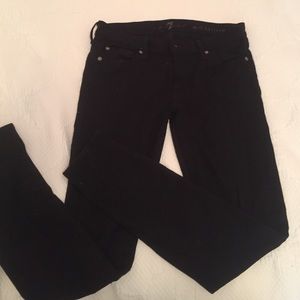 Seven for all mankind black jeggings