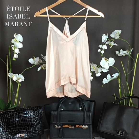 ÉTOILE ISABEL MARANT BLUSH SLEEVELESS TOP - Picture 6 of 7